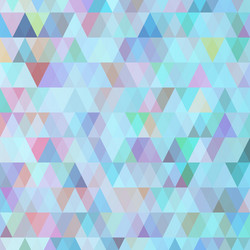 abstract background of triangles different vector image