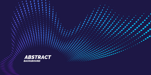 bright abstract background with a dynamic waves vector image