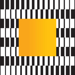 geometric artwork pattern with vertical columns vector image