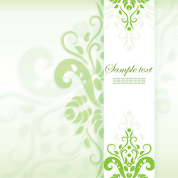 template frame abstract background vector image