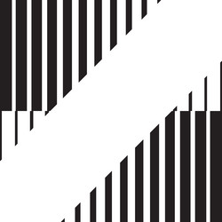 geometric artwork pattern with vertical columns vector image