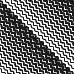 diagonal zigzag lines seamless pattern halftone vector image