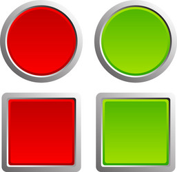 rounded button tag label with blank empty space vector image