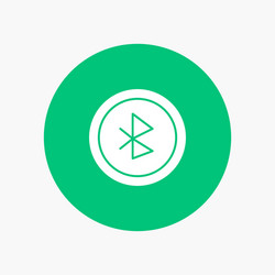 bluetooth ui user interface vector image