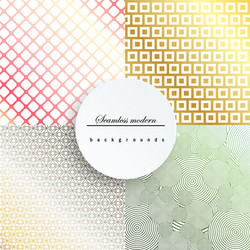 geometric patternpattern fills web page vector image