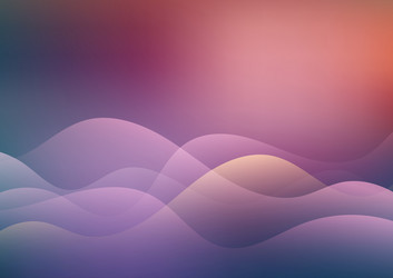 abstract background with gradient waves design vector image