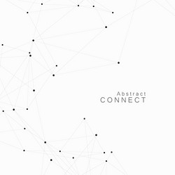 pattern on light background communication network vector image