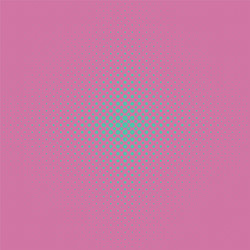 Color abstract repeating halftone dot pattern vector