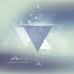 Triangular Stream Background vector image