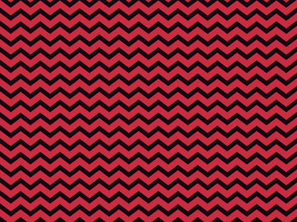 Zigzag seamless pattern with black and red color vector