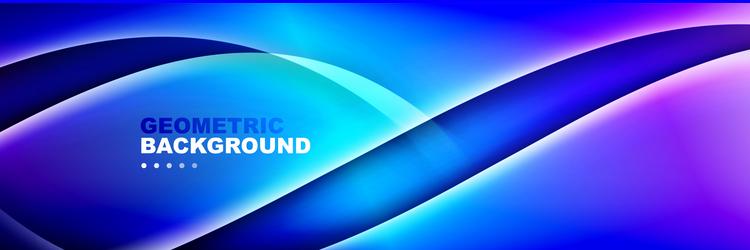 Abstract Fluid Wave Background vector image