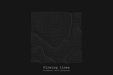 abstract line matrix pattern noise flow dynamic vector image