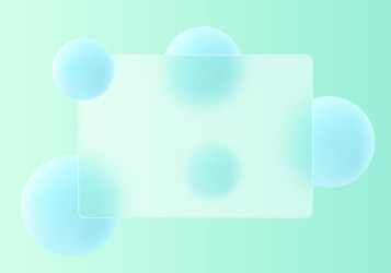 glass morphism background frosted partition vector image