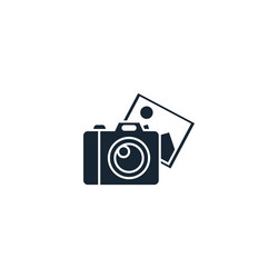 photo services creative icon filled from vector image
