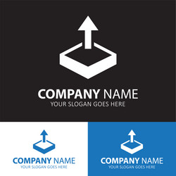 upload icon for web and mobile vector