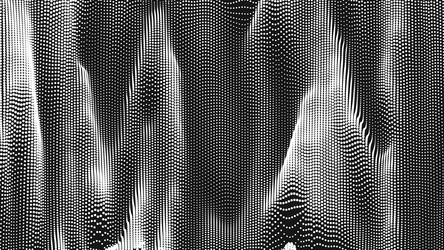 Point wave vertical threads texture abstract dot vector