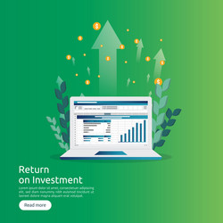 seo data analytic spreadsheet on screen business vector image
