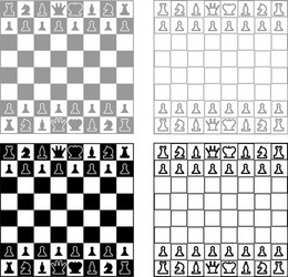 Chessboard Check Beanie - Beige main image 1