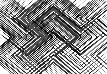 geometric structure network chaotic jumble vector image