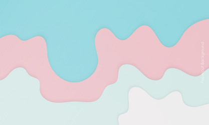 abstract colorful papercut layers background vector image