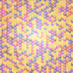 abstract triangle pattern background advertising vector image
