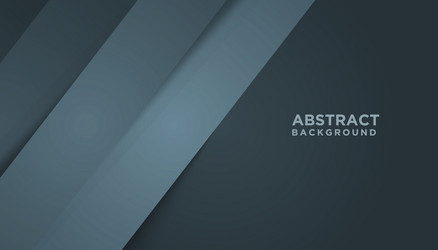 dark abstract background with black overlap layers vector image