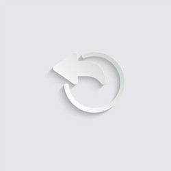 export arrow forward icon share or exit vector image