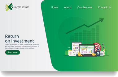 seo data analytic spreadsheet on screen business vector image
