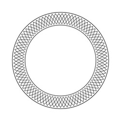 Abstract geometric circle pattern for decorative vector