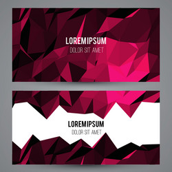 abstract template design with colorful vector image