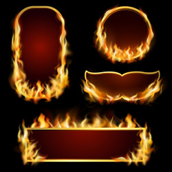 Fire fighting set fire fighting set Royalty Free Vector