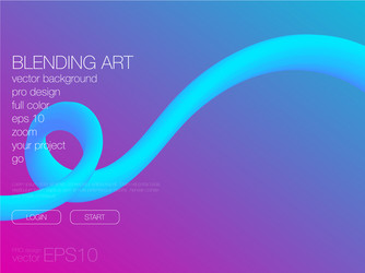 futuristic user interface ui technology vector image