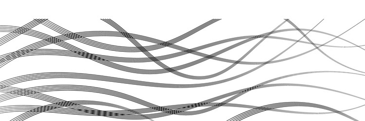 abstract background wavy intertwining lines vector image