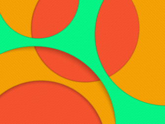 Abstract minimal geometric background with circles vector