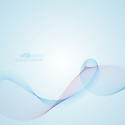 techno abstract background with soft lines vector image