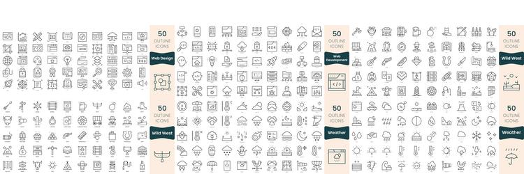 300 thin line icons bundle in this set include vector