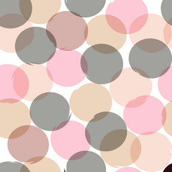 seamless universal pattern polka dots circles vector