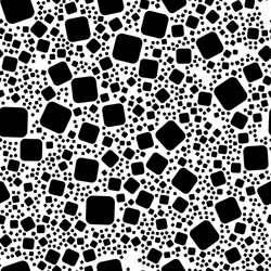 repeatable geometric pattern with scattered vector image