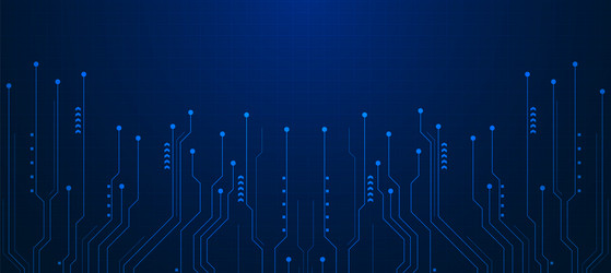 Technology background with hi-tech digital data vector