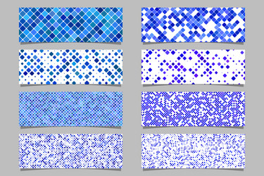 abstract modern diagonal rounded square pattern vector image