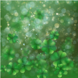 Abstract bokeh blur template with - trifolium vector