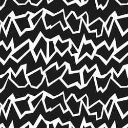abstract pattern black sharp lines vector image