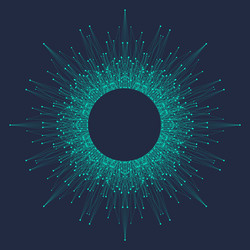 Artificial Intelligence Neural Network vector image