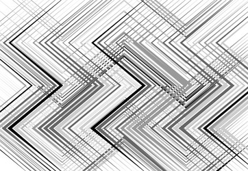 geometric structure network chaotic jumble vector image