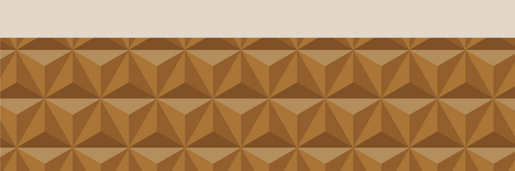 Brown abstract background 3d triangle pattern vector