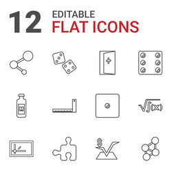 square icons vector