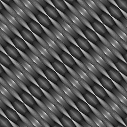 design seamless monochrome convex pattern vector image