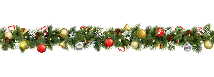 Christmas border decoration Clearance