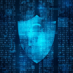 Data Security & Encryption Concepts vector image
