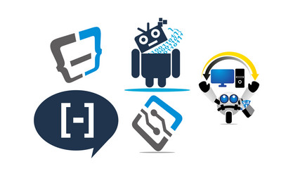 programming code global set vector image